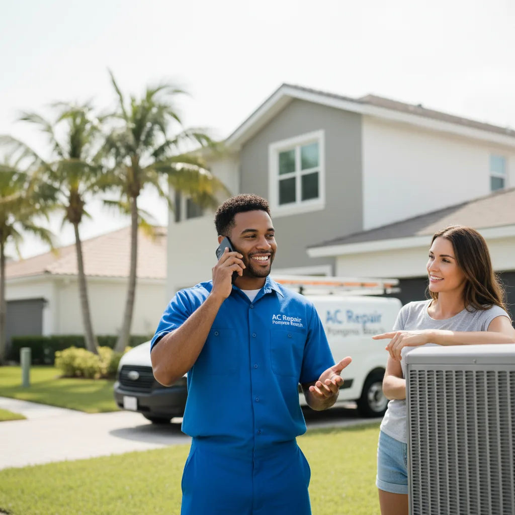 AC Repair Pompano Beach customer support in Spencerport